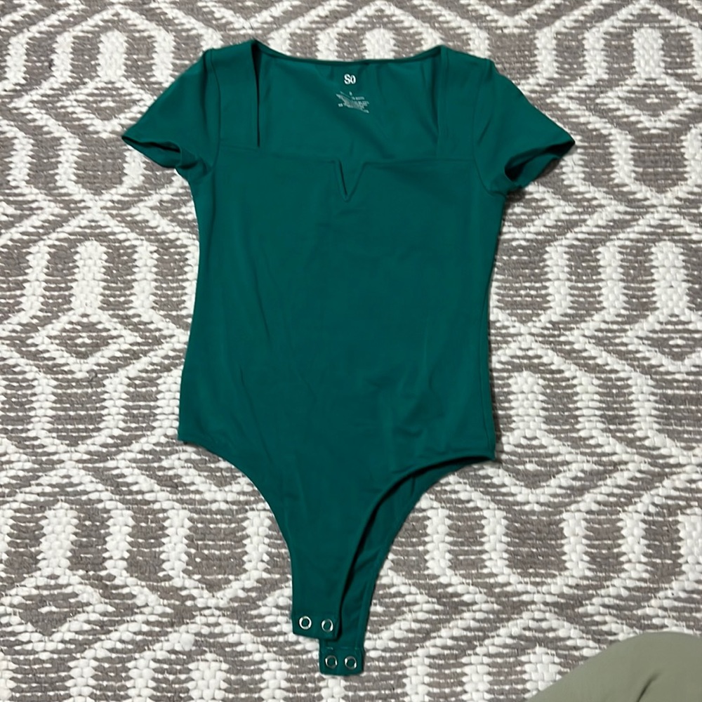 Green bodysuit